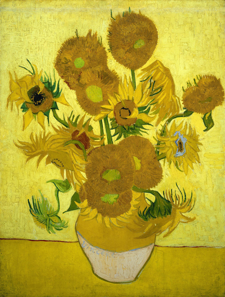 ひまわり（15本のひまわり：ゴッホ美術館）／Gogh