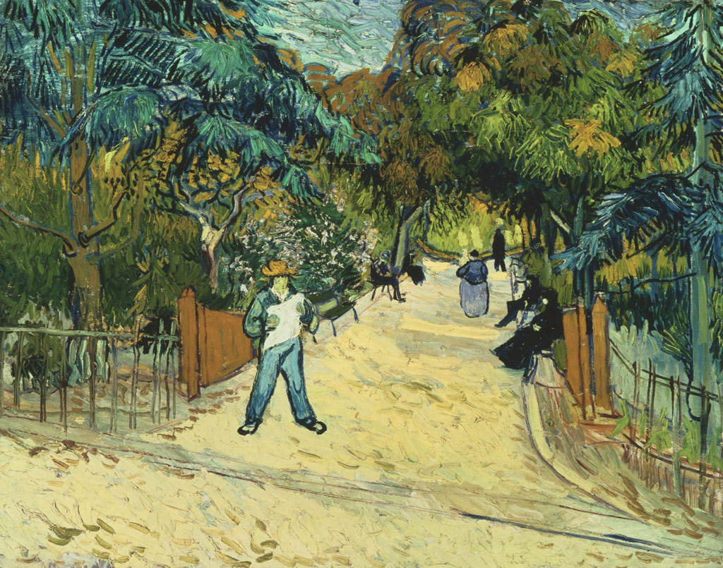 アルルの公園の入口／Gogh