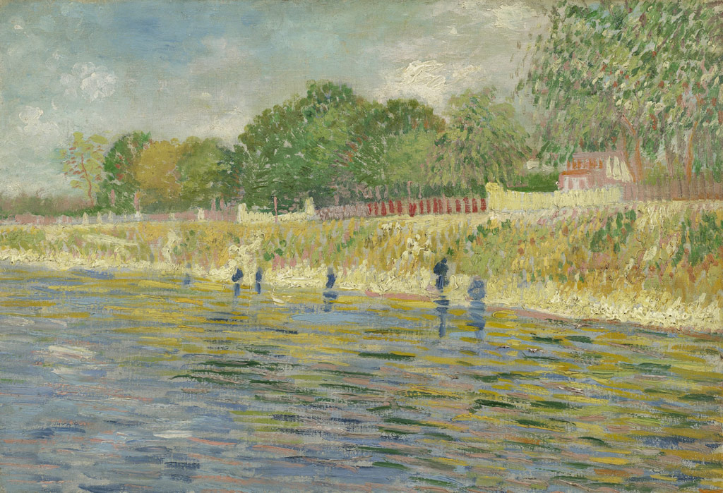 セーヌ川の川岸／Gogh