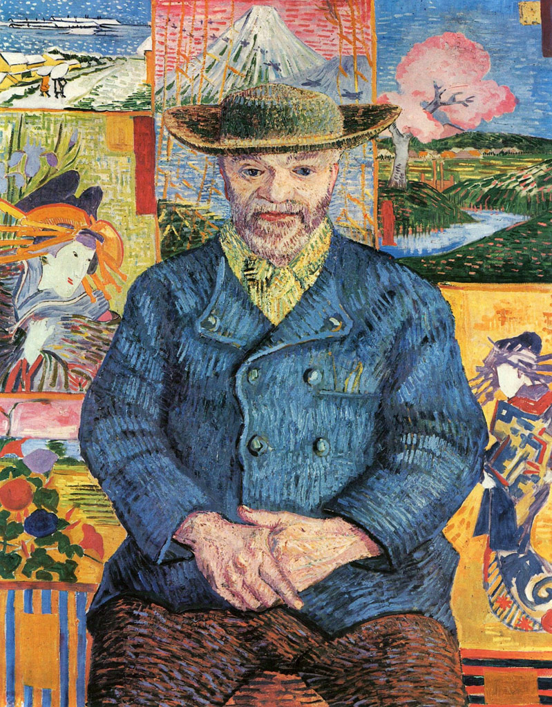 タンギー爺さんの肖像／Gogh