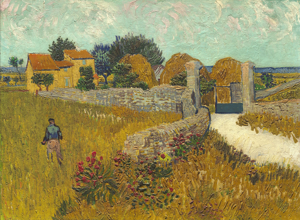 プロヴァンスの農家／Gogh