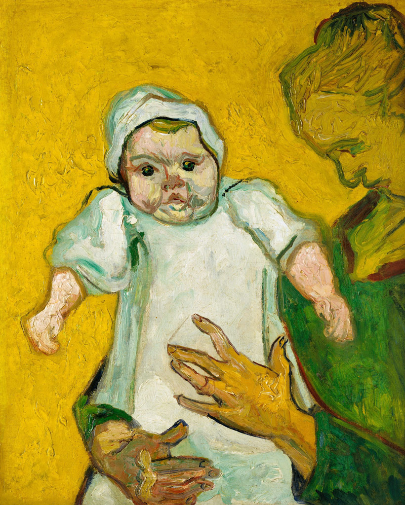 ルーラン夫人と赤ん坊／Gogh
