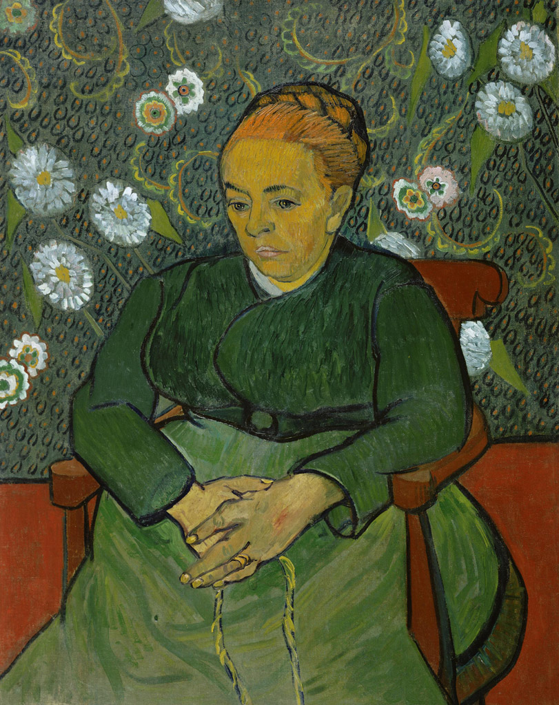 ルーラン夫人ゆりかごを揺らす女／Gogh