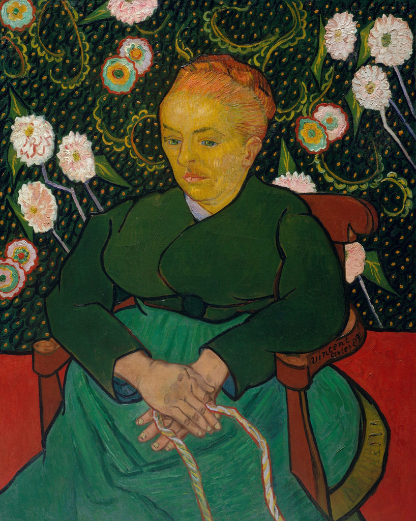 ルーラン夫人ゆりかごを揺らす女：メトロポリタン美術館／Gogh