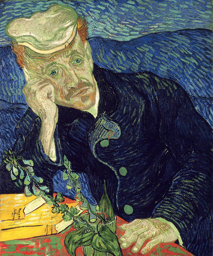 医師ガシェの肖像／Gogh