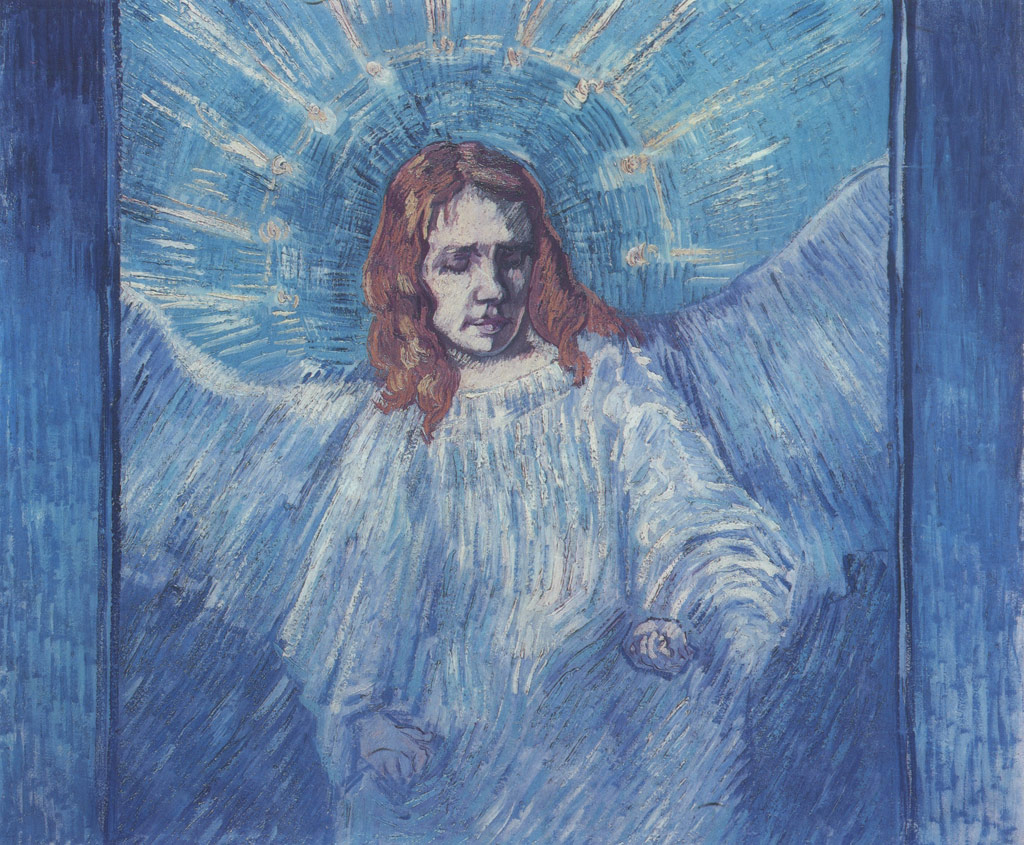 天使の半身像（レンブラントを模して）／Gogh