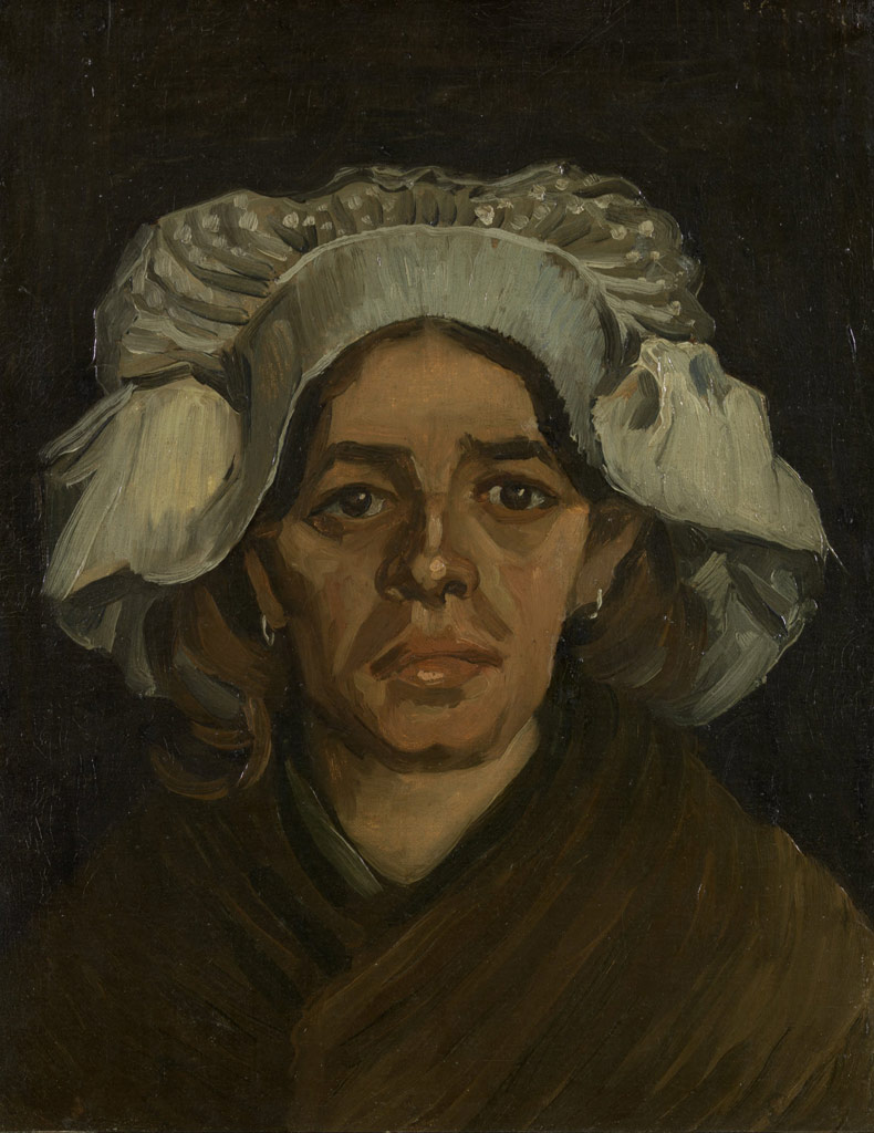 女性の顔：1885／Gogh