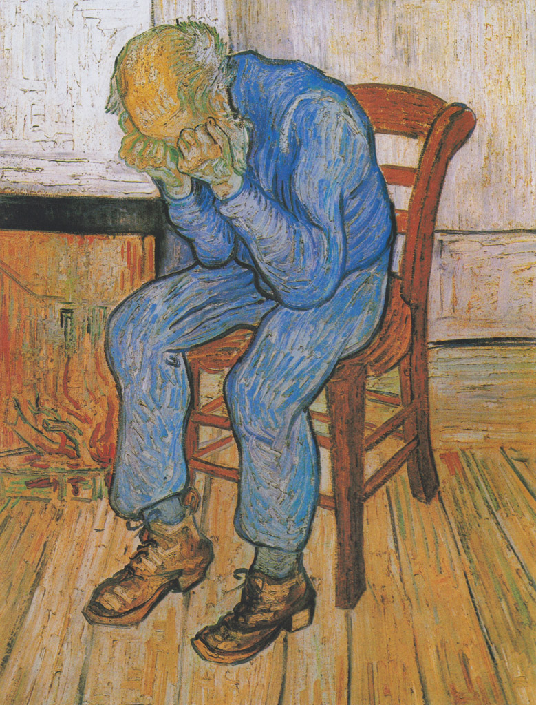 悲しむ老人（永遠の門）／Gogh