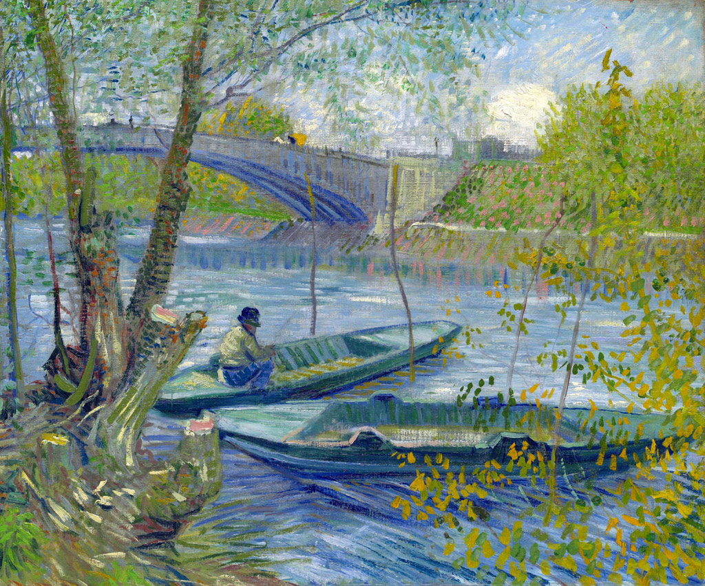春の釣り／Gogh