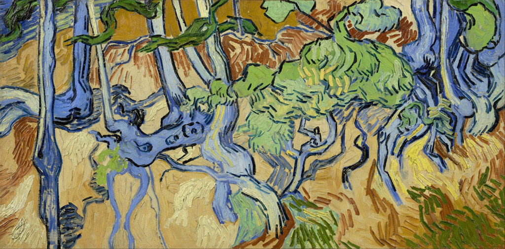 木の根と幹／Gogh