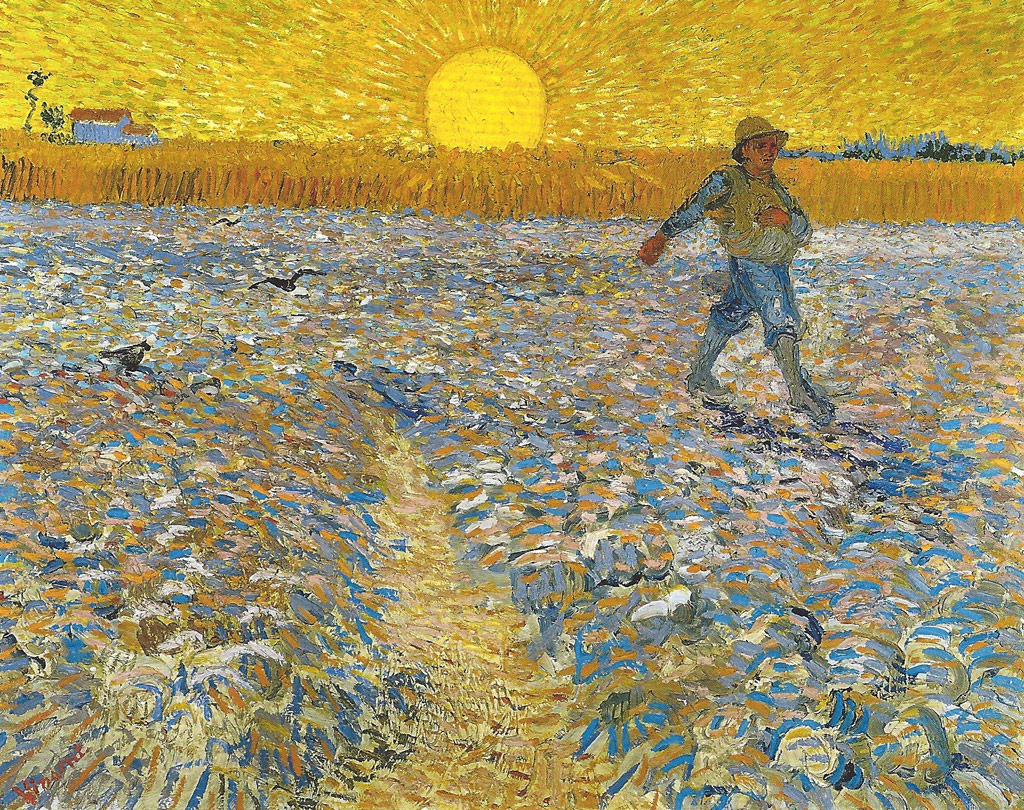 種まく人／Gogh