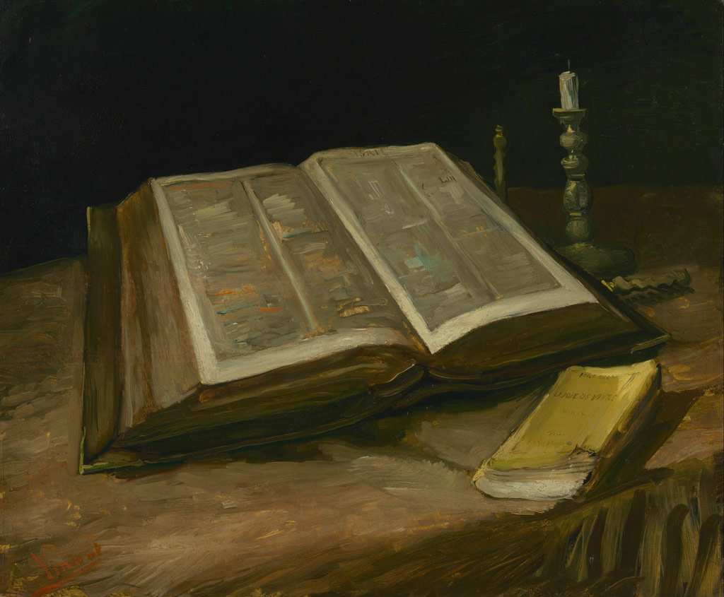聖書のある静物／Gogh