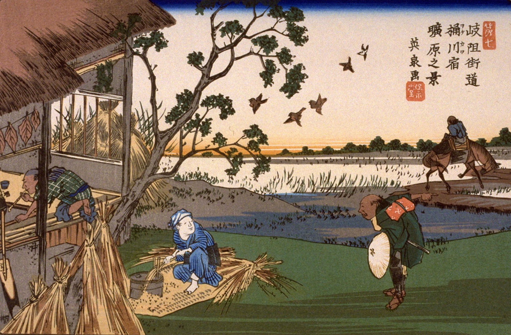 桶川／Hiroshige