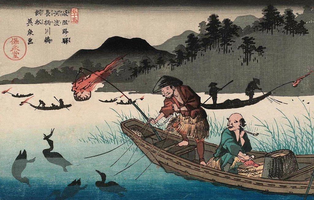 河渡／Hiroshige