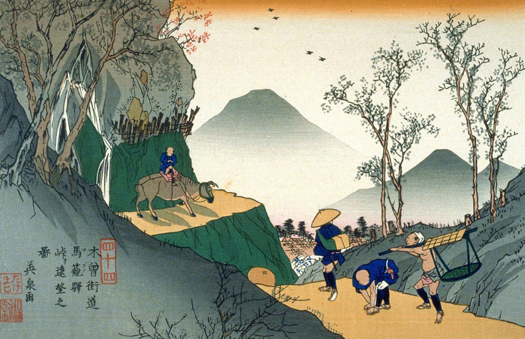 馬籠／Hiroshige