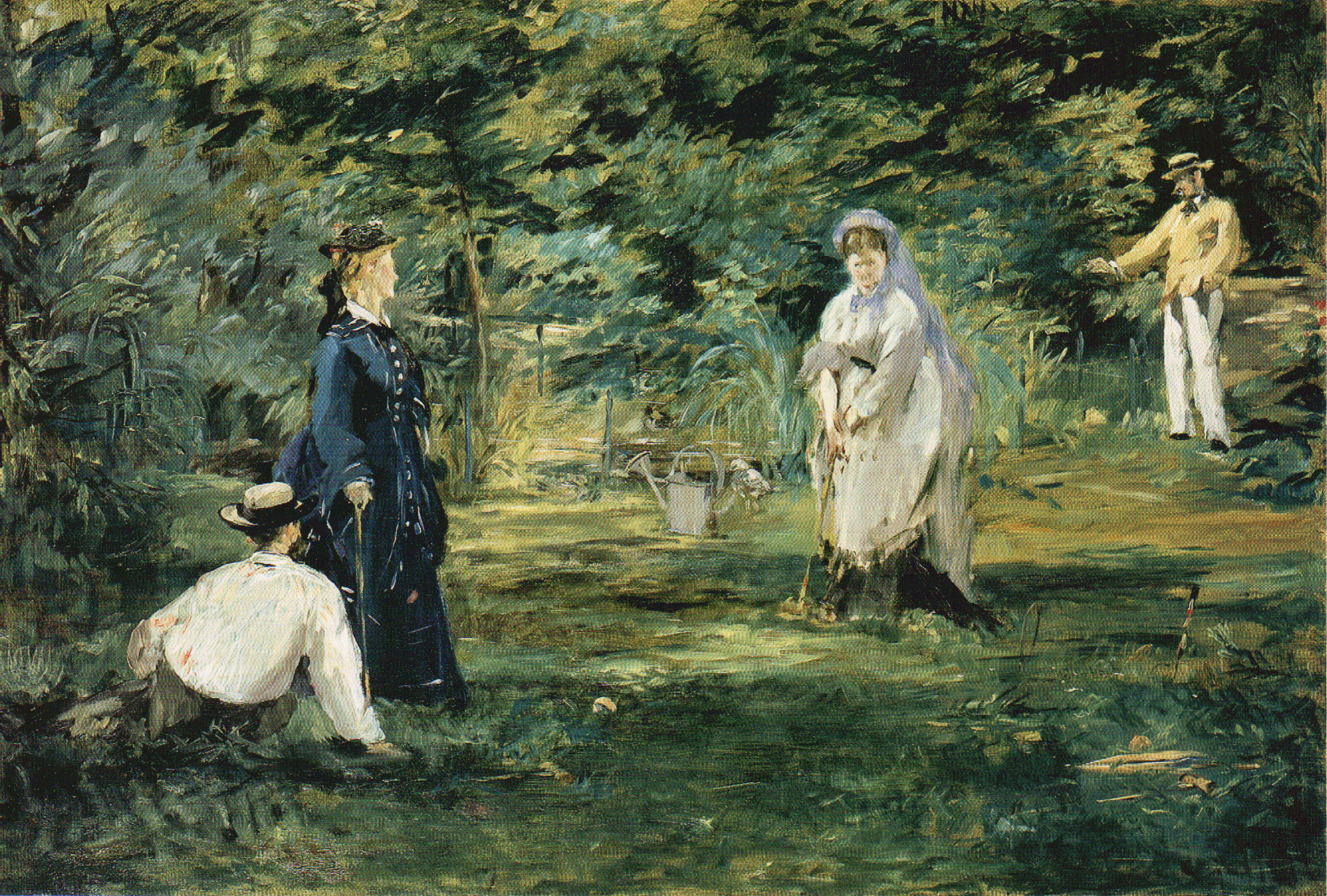 A Game of Croquet／Manet