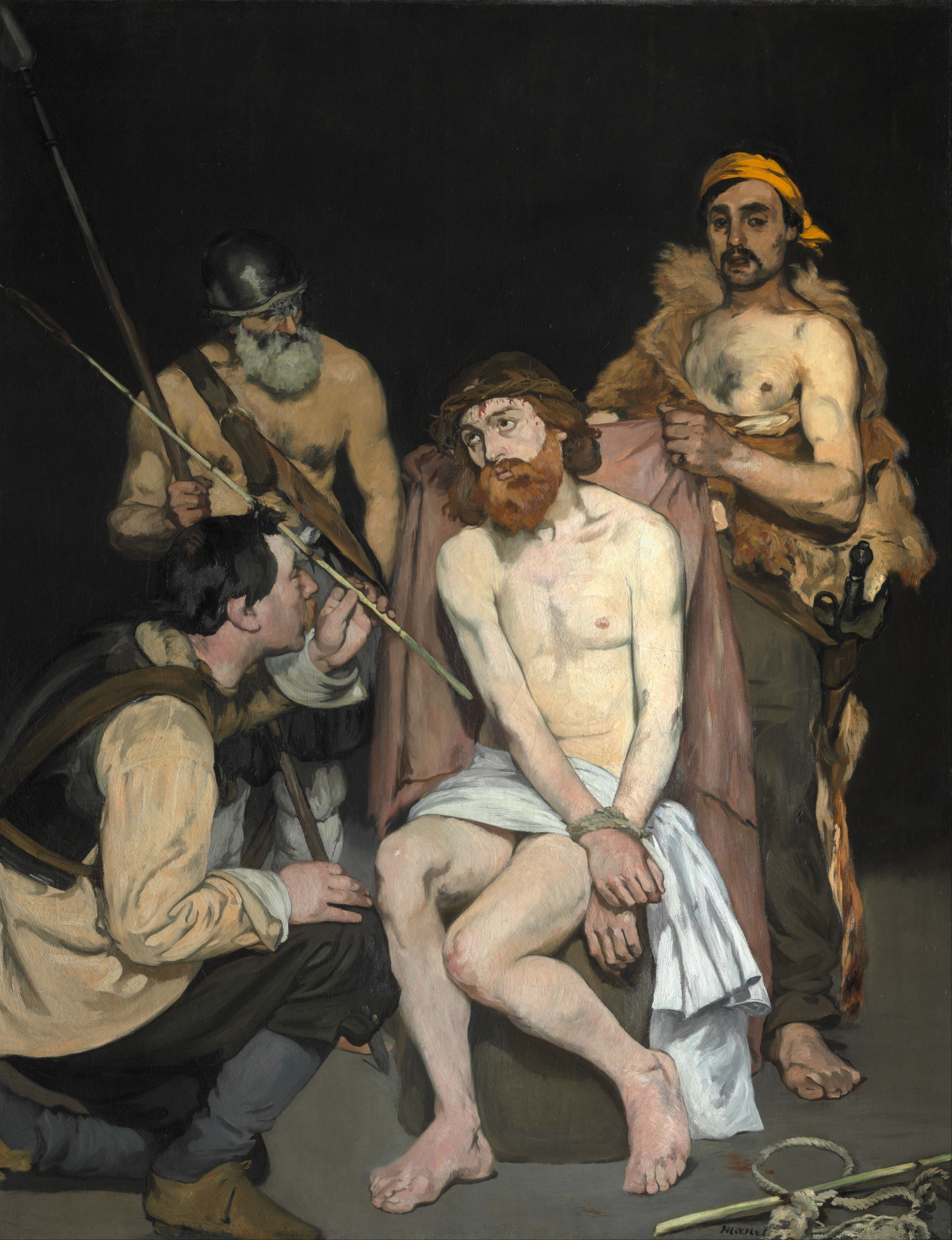 The Mocking of Christ／Manet