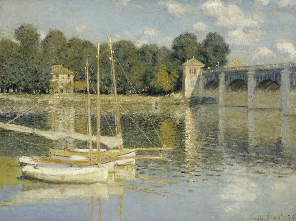 アルジャントゥイユの橋／Monet