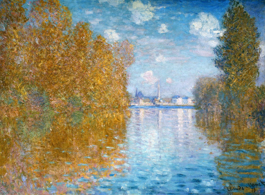 アルジャントゥイユの秋の効果／Monet