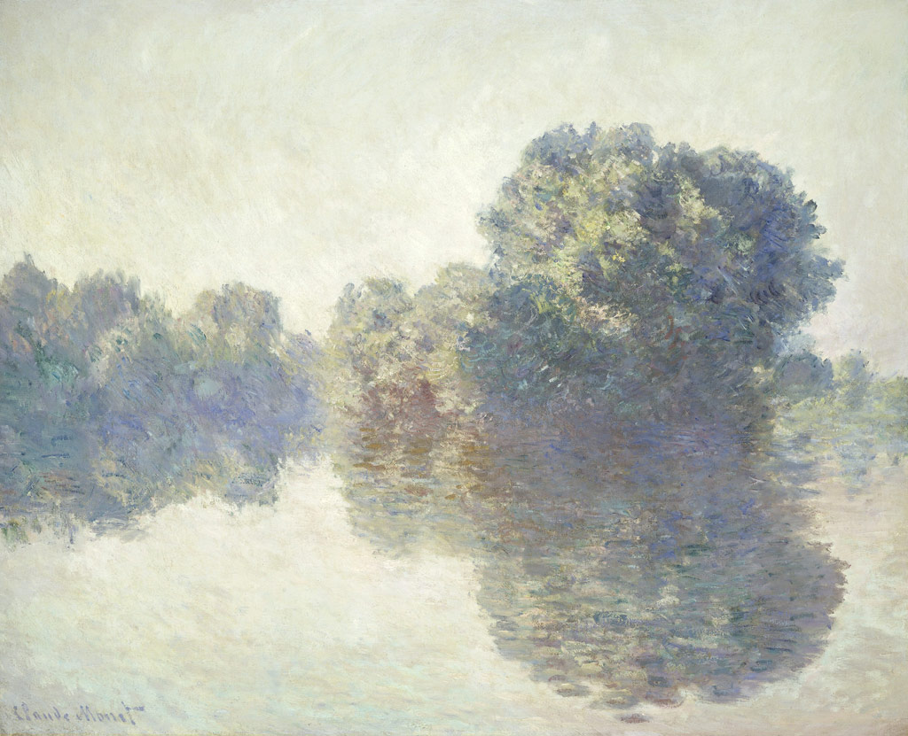 ジヴェルニーのセーヌ川／Monet