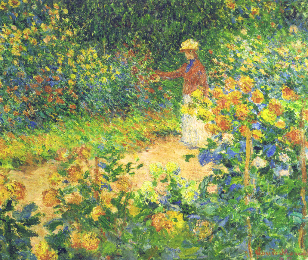 ジヴェルニーのモネの庭／Monet
