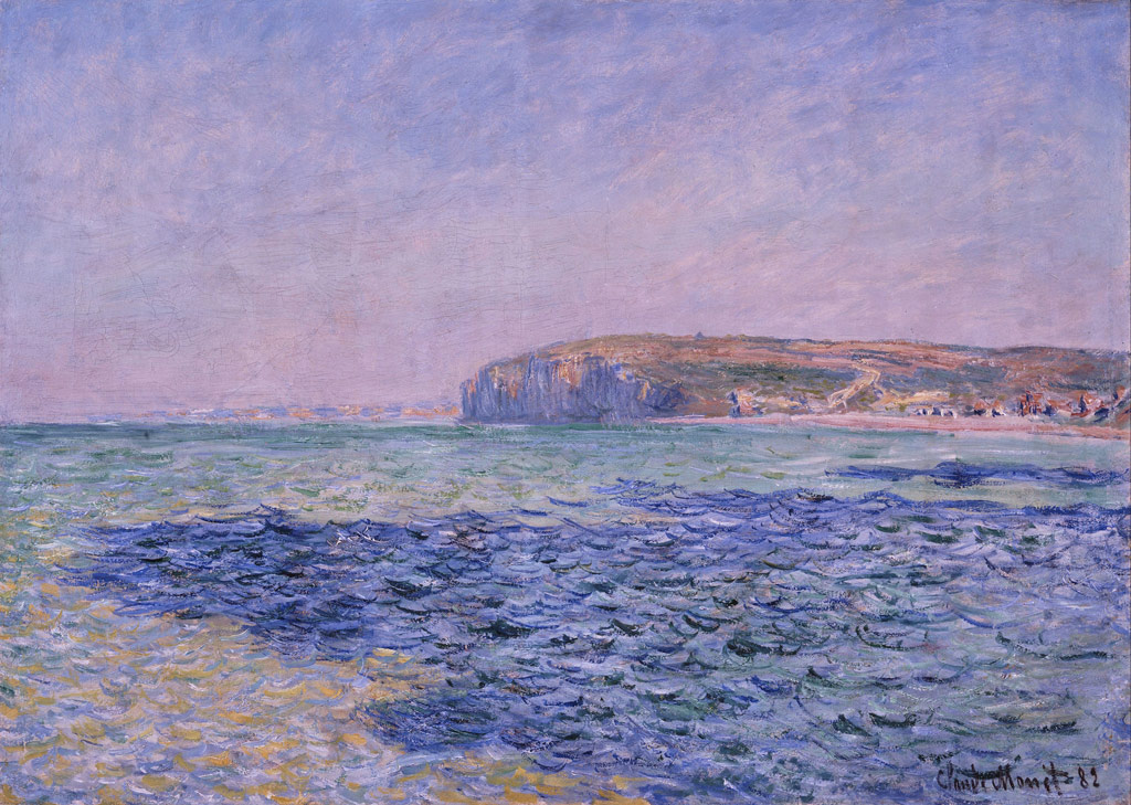 プールヴィルの海の影／Monet