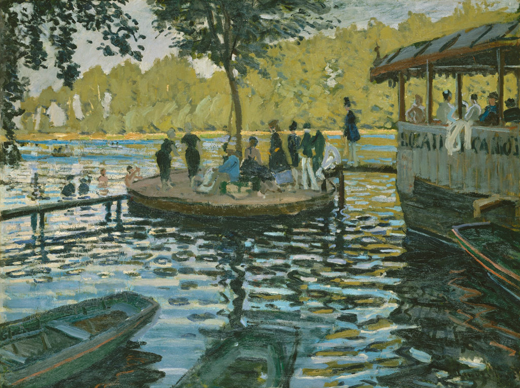 ラ・グルヌイエール（1869）／Monet