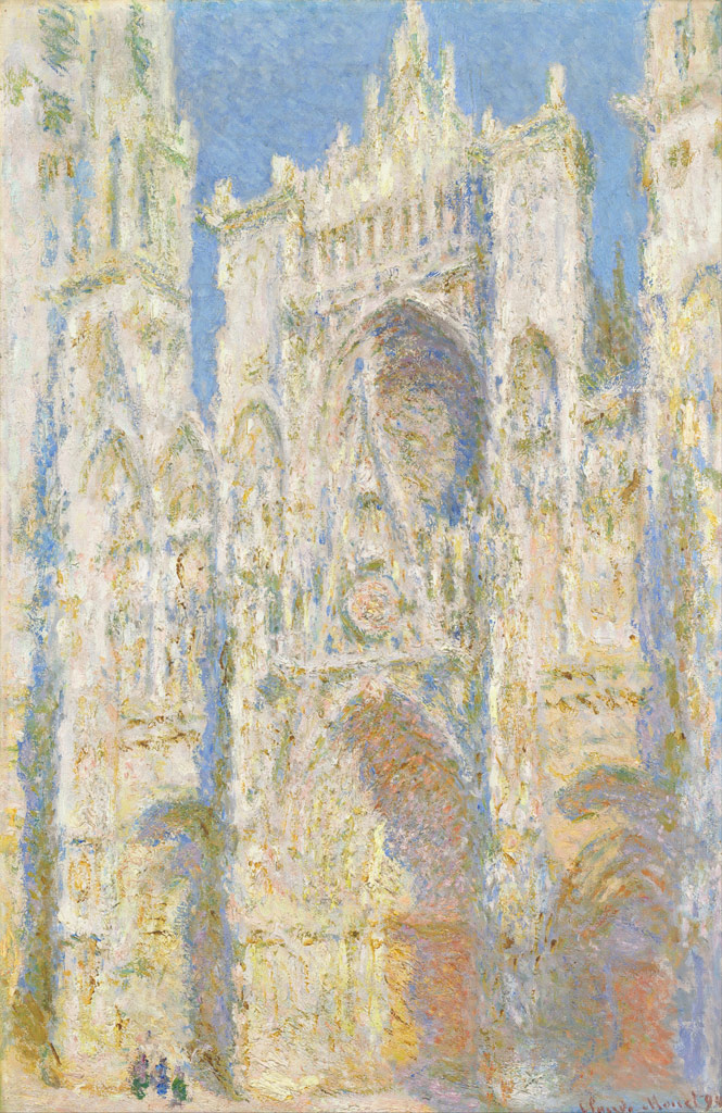 ルーアン大聖堂（太陽光）／Monet