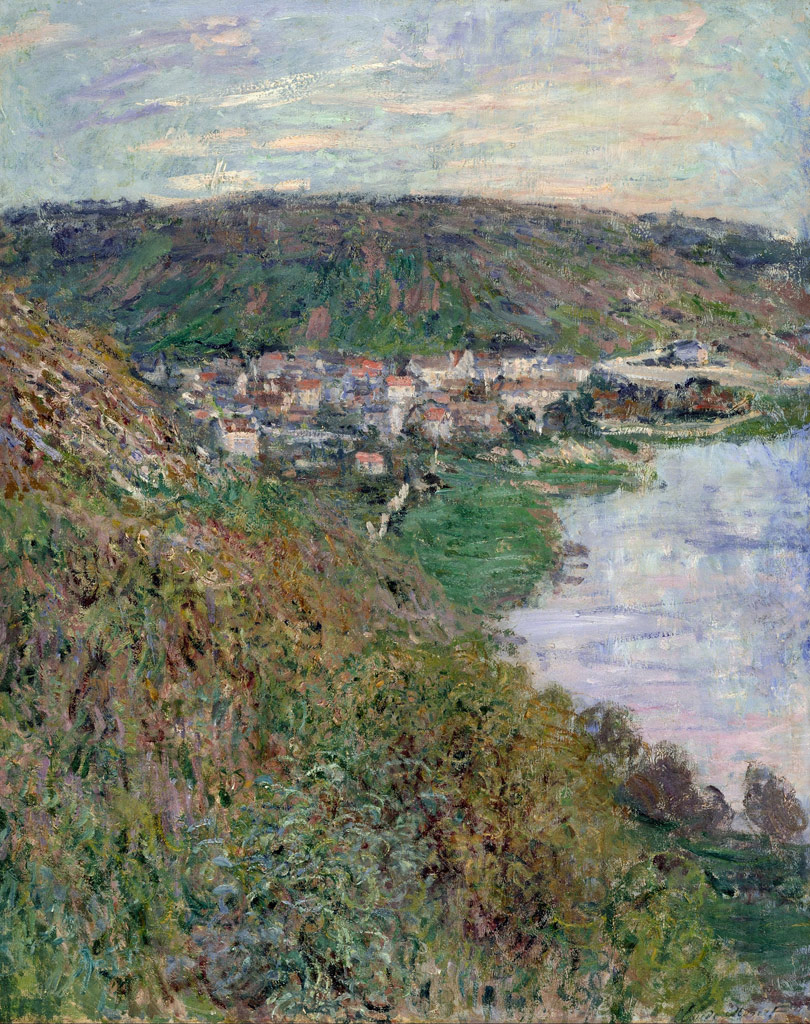 ヴェトゥイユの光景／Monet