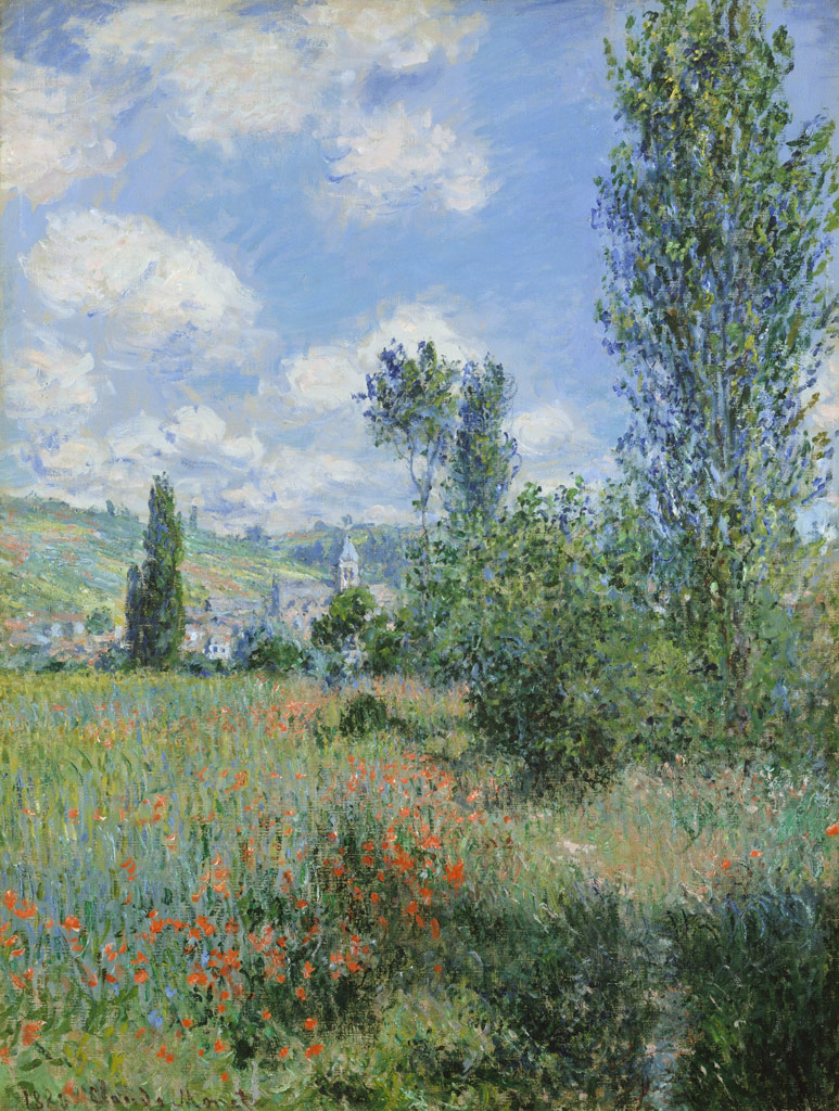 ヴェトゥイユの風景／Monet