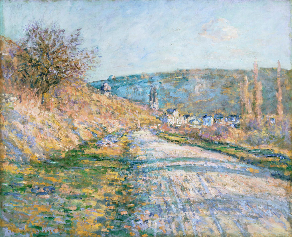 ヴェトゥイユへの道／Monet