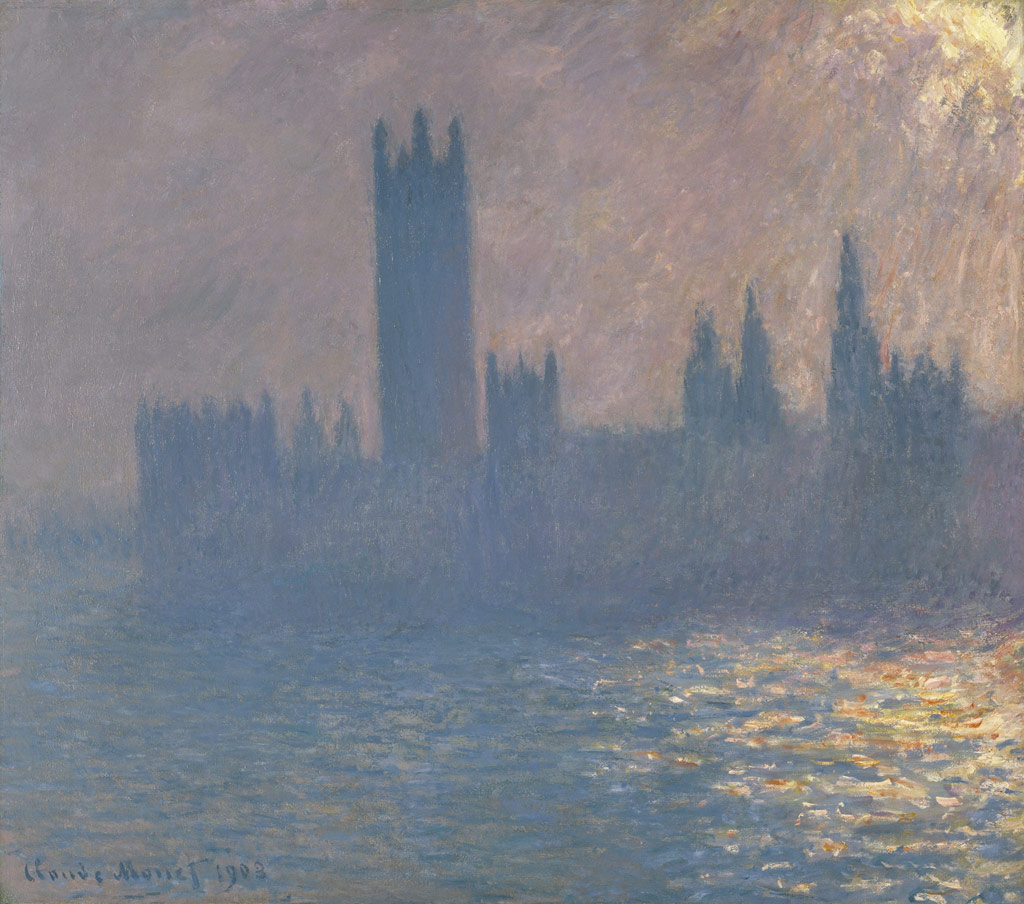 国会議事堂（日光の効果）／Monet