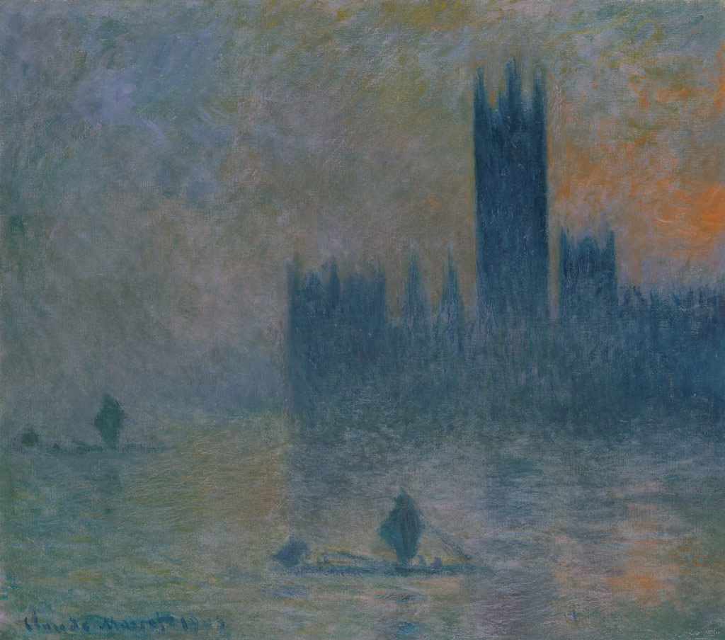 国会議事堂（霧の効果）／Monet
