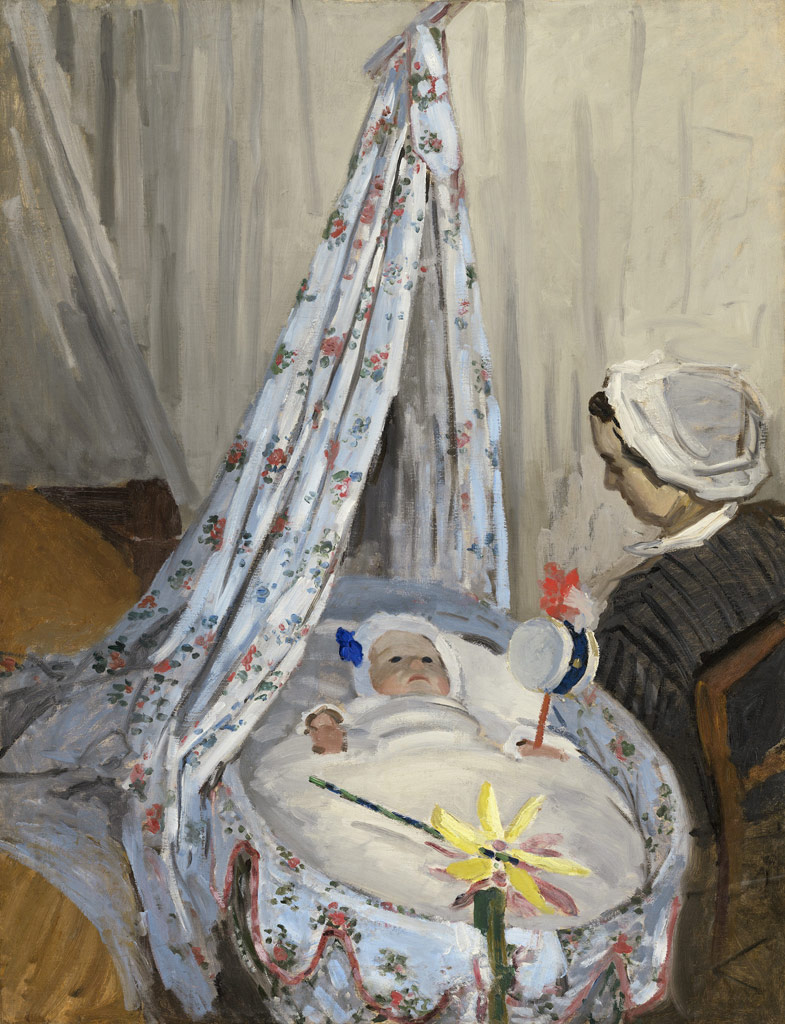 揺りかごの中のジャン・モネ／Monet