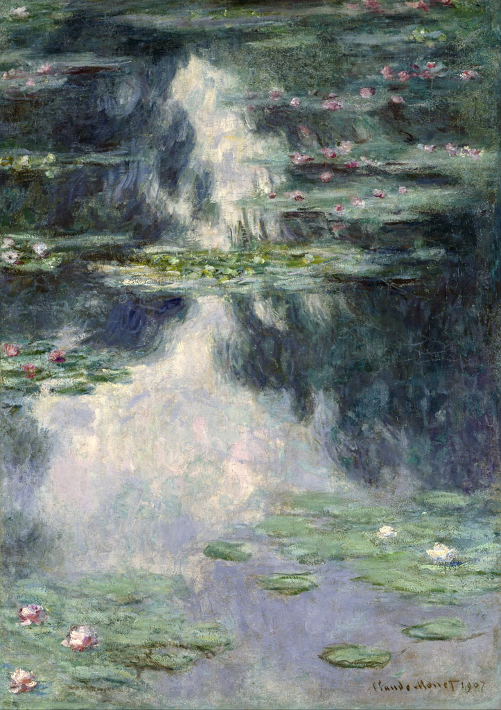 睡蓮と池／Monet