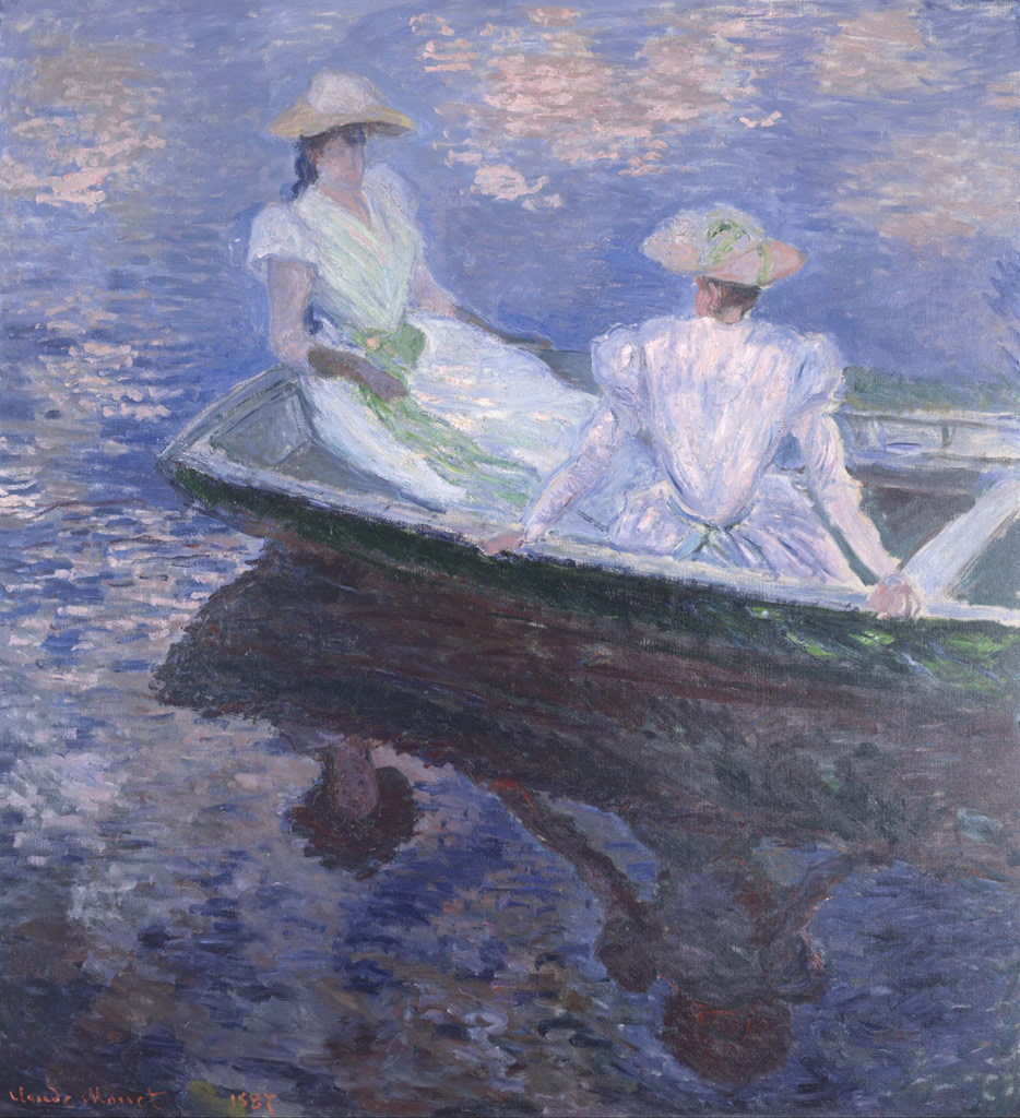 舟遊び／Monet