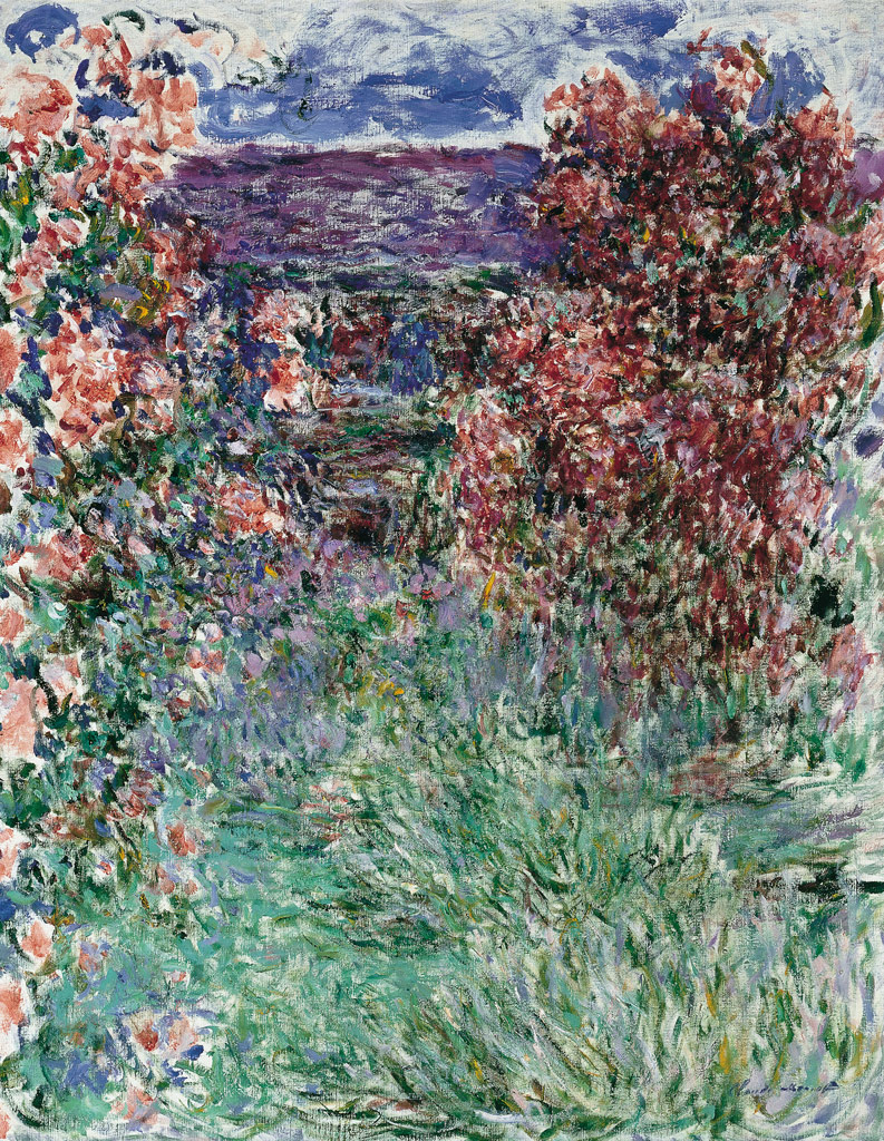 薔薇の間の家／Monet