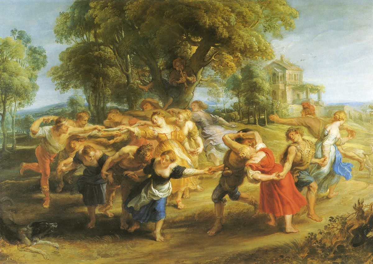 ルーベンス「農民の踊り」／Painters