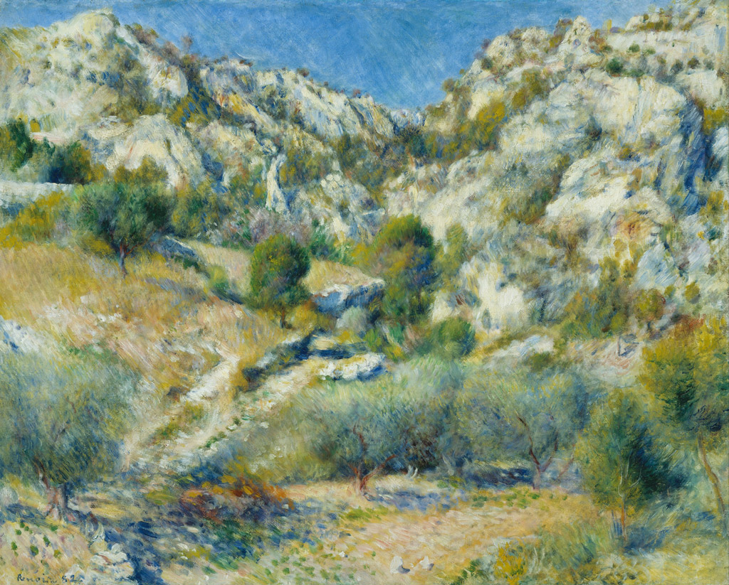 エスタックの岩山／Renoir