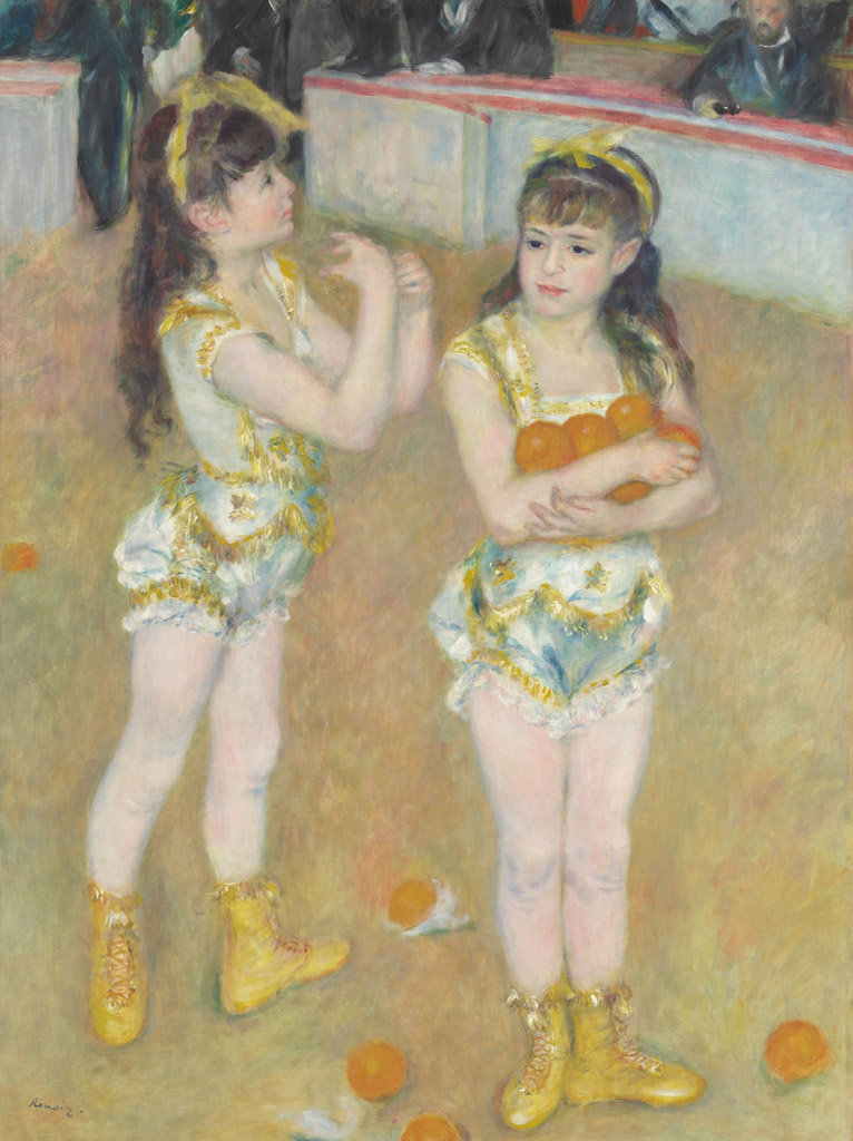 サーカスの二人娘／Renoir