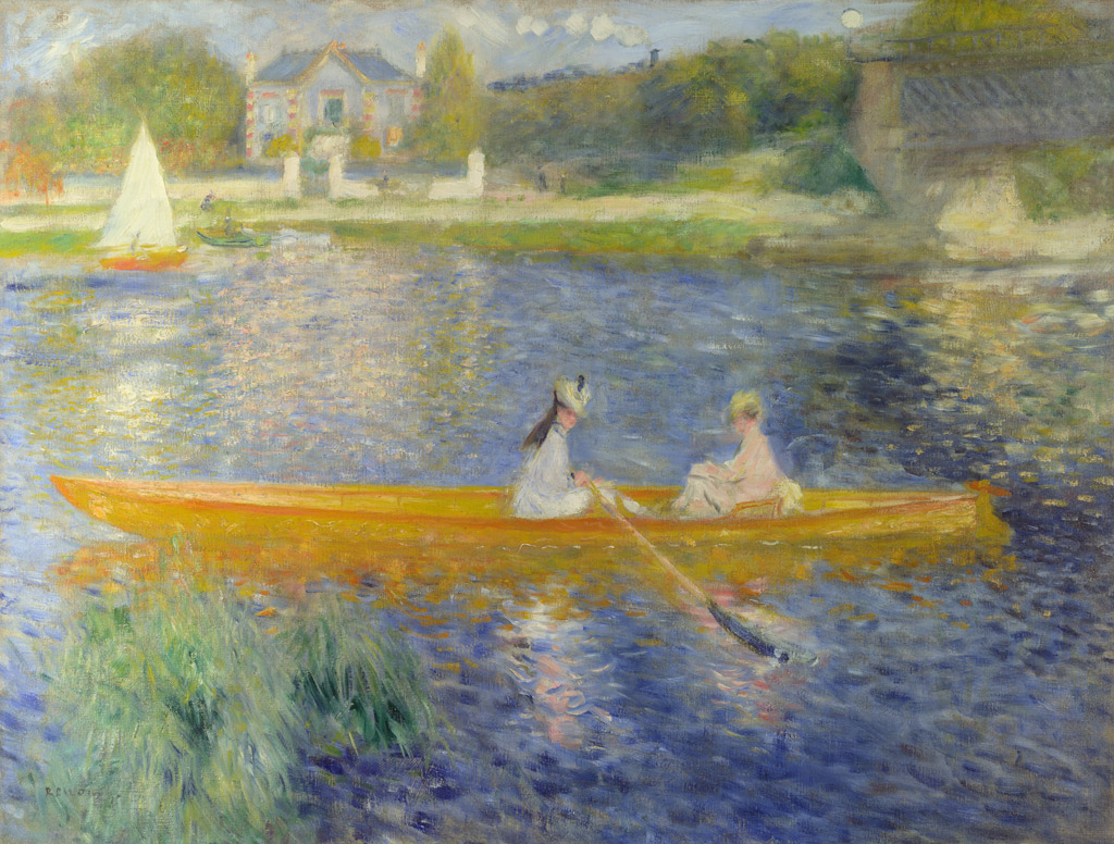 セーヌ川での舟遊び／Renoir