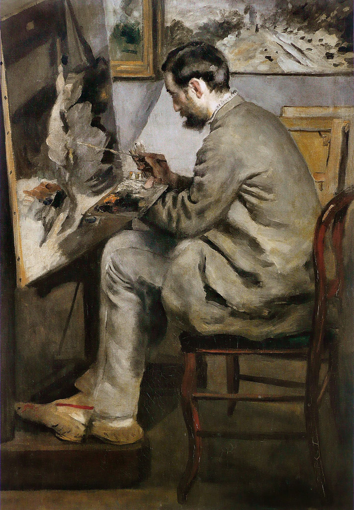フレデリック・バジールの肖像／Renoir