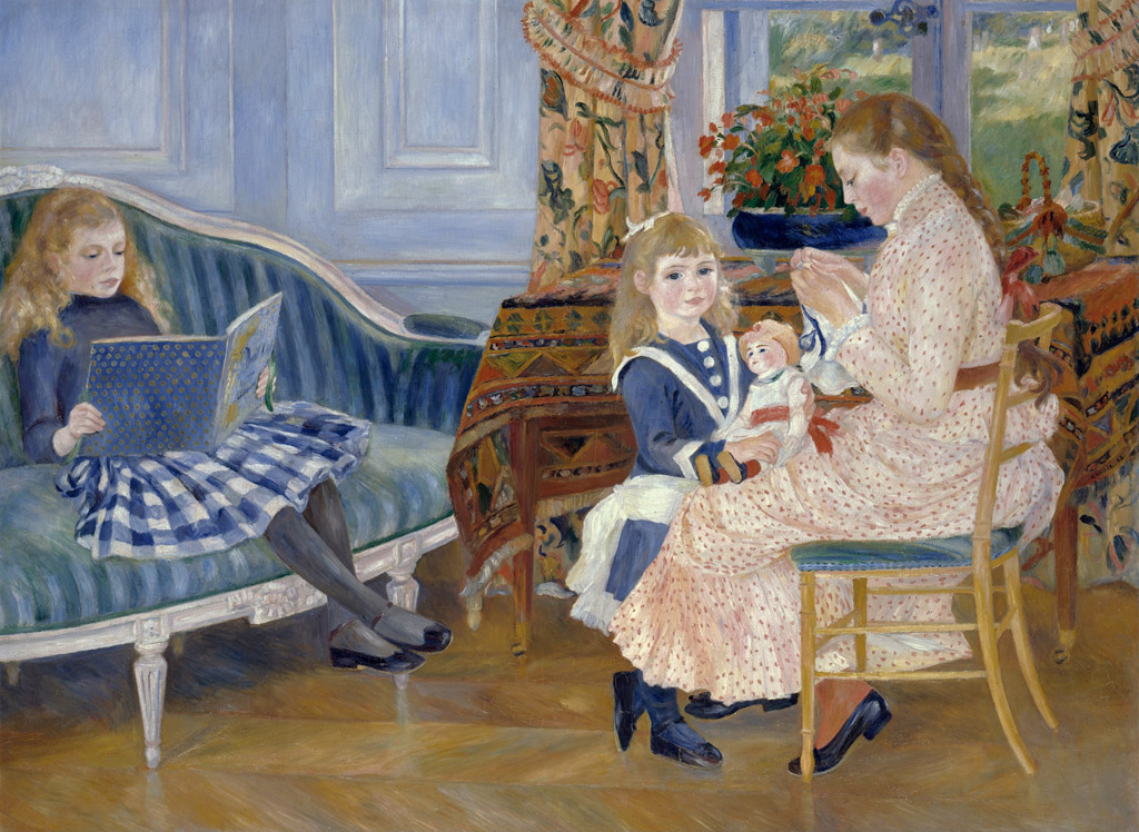 ヴァルジュモンの子どもたちの午後／Renoir