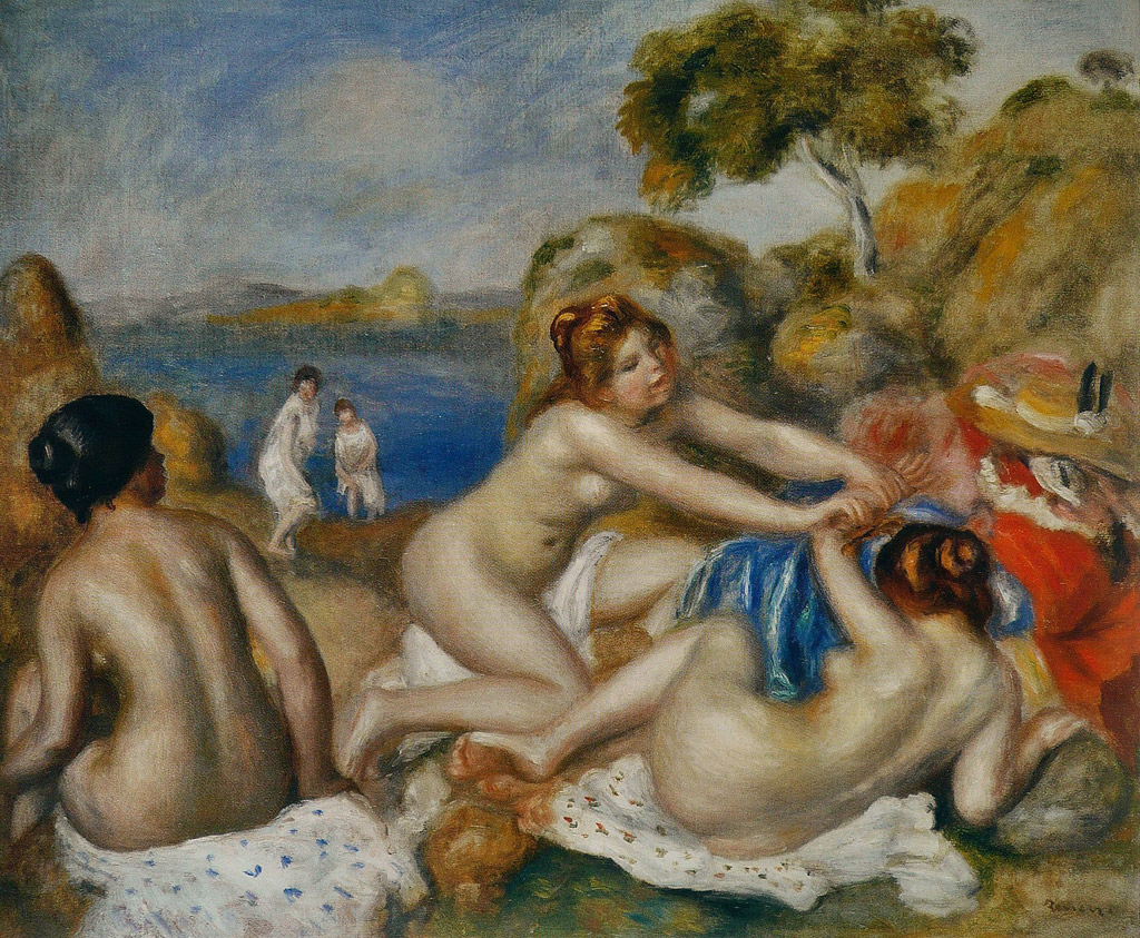 三人の浴女たち／Renoir