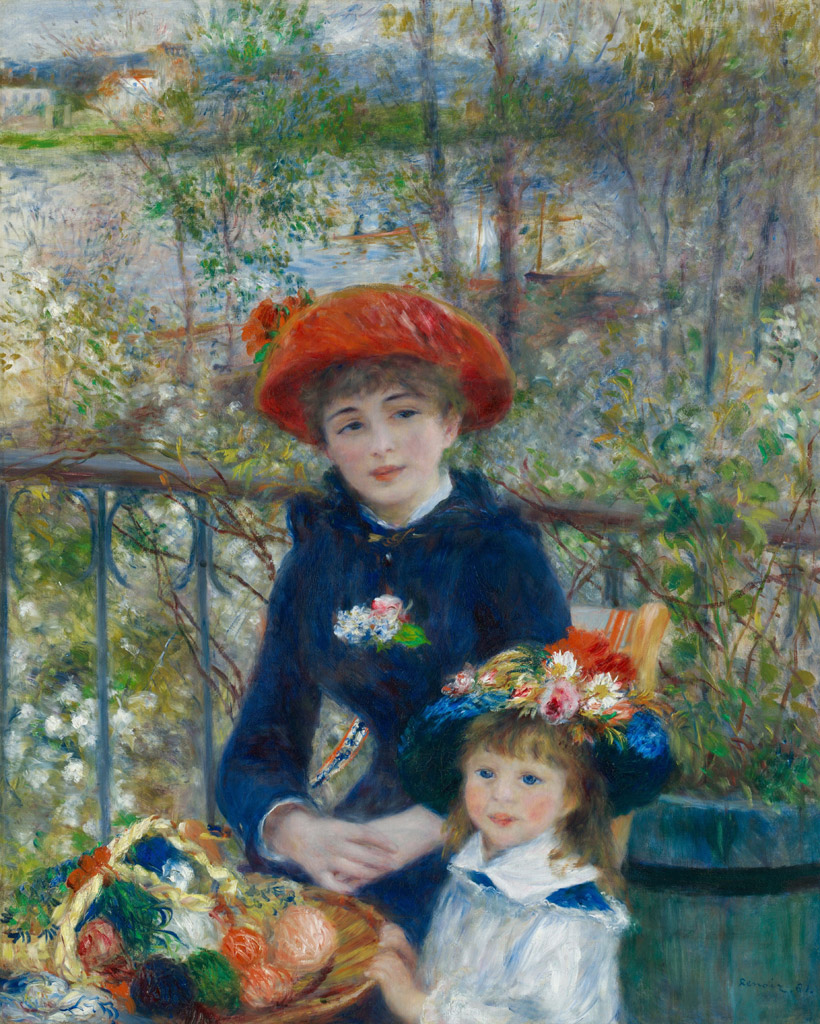 姉妹／Renoir