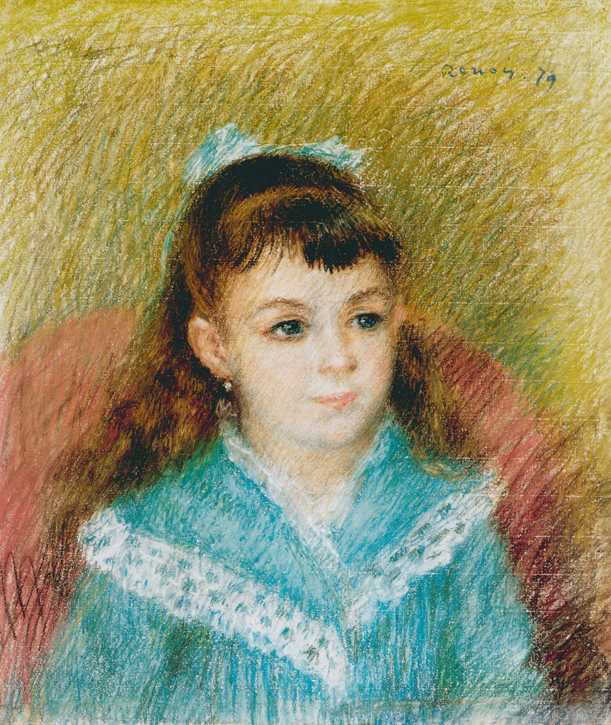 少女の肖像／Renoir