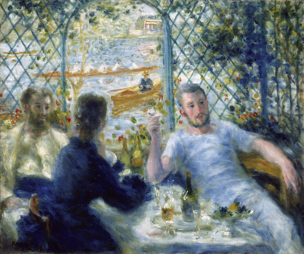 川辺の昼食／Renoir