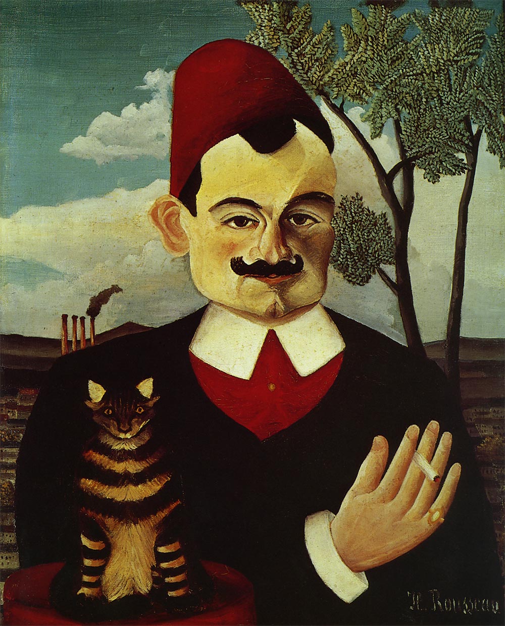 ピエール・ロティの肖像／Rousseau
