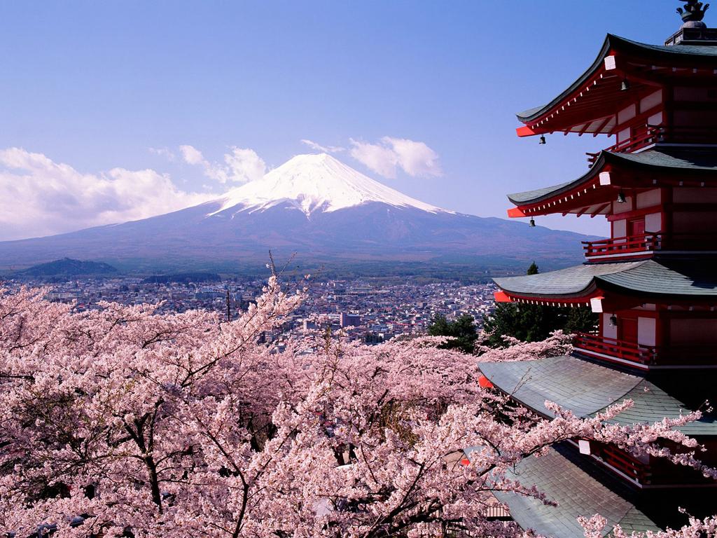 五重塔と桜と富士【新倉山浅間公園】カレンダー