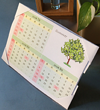 卓上折紙カレンダー
